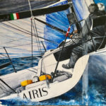 Eugenio Giaccone - Quadro dal titolo "Airis" Dimensioni cm. 70x70