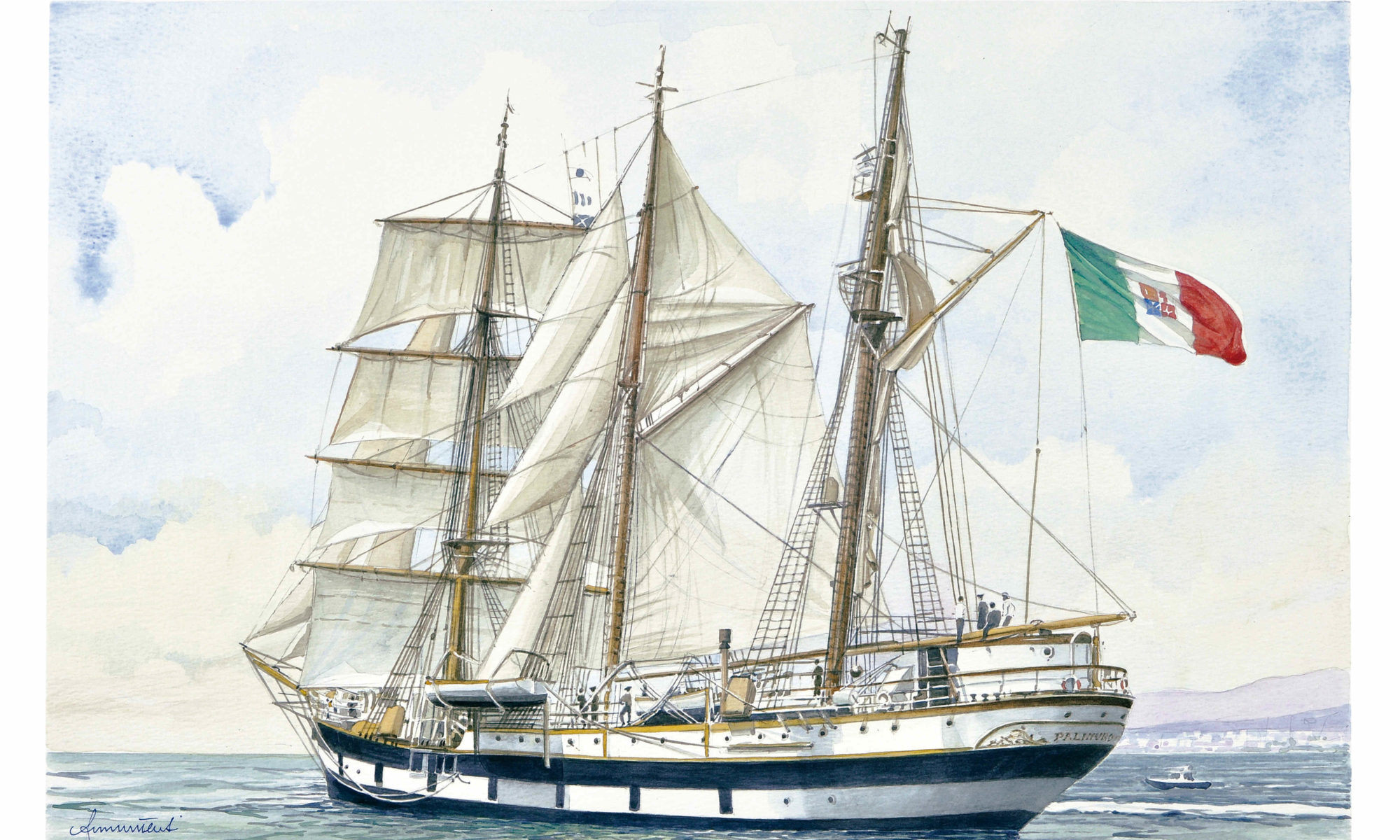 Ship portraits - Ritratto della nave Palinuro