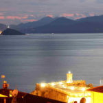 Fotografia artistica - panorama serale canale di piombino