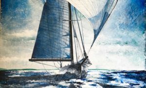 Eugenio Giaccone - quadro intitolato les voiles