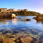 Fotografia artistica -foto a pelo d'acqua scogli Piombino