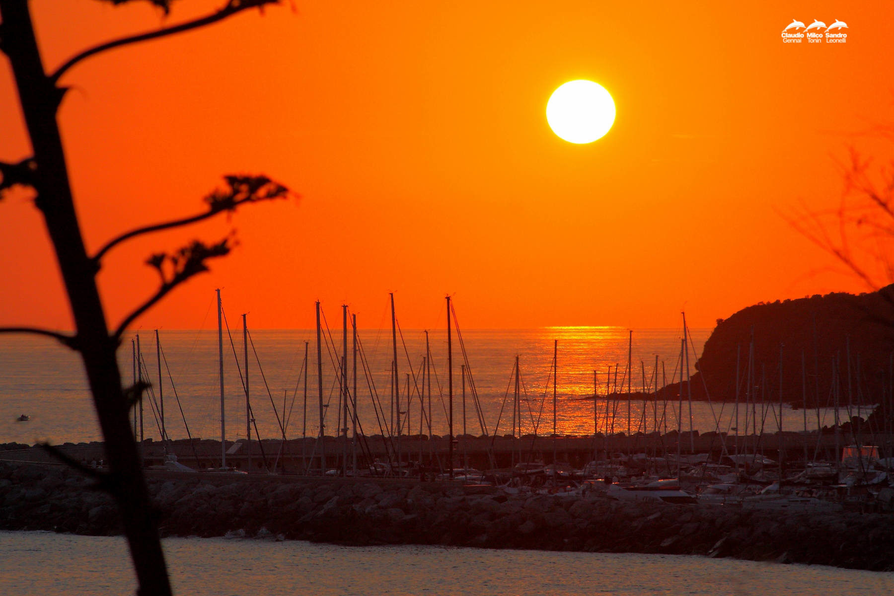 Fotografia artistica -Marina di Salivoli tramonto-foto