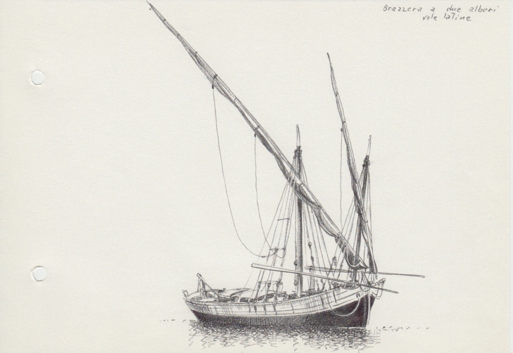 marineria - disegno di brazzera