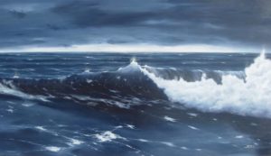 Dipinti di mare - quadro intitolato Promessa di luce - autore Nicola Sciotto
