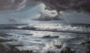 Dipinti di mare - quadro intitolato Riflessi - autore Nicola Sciotto