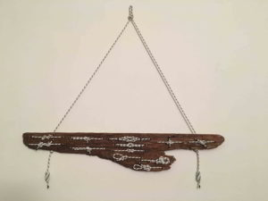 legno da spiaggia con nodi marinari N 1747 - mercatino