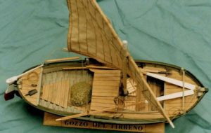 Modello di gozzo del Tirreno - modelli navali