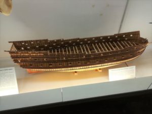 Modello di vascello in costruzione - modelli navali