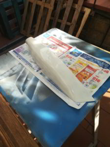 mezzo scafo del grand soleil 46.3 in realizzazione
