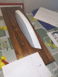 mezzo scafo del grand soleil 46.3 in realizzazione