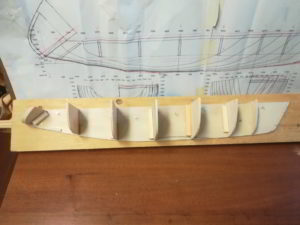 scheletro del mezzo scafo del grand soleil 46.3