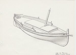 disegno di felucca americana