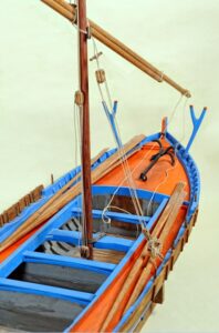 modello di sardara - imbarcazione tipica siciliana