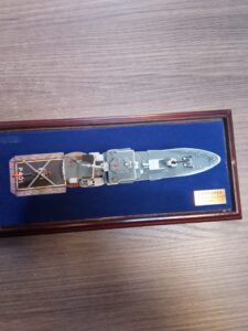 modello di cantiere del pattugliatore cassiopea
