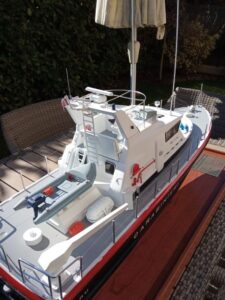 modello di cantiere motovedetta carabinieri classe 800