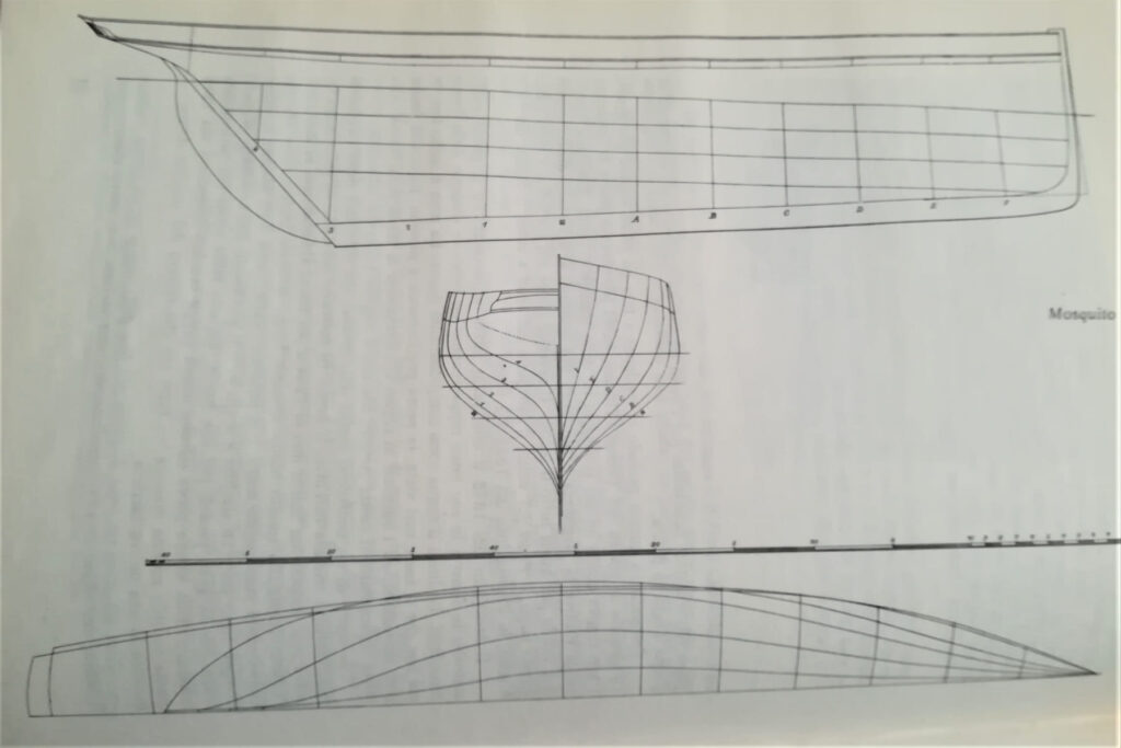 piano di costruzione del cutter mosquito