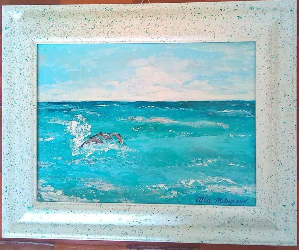 Dipinto di arte del mare