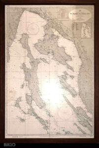 carta nautica moderna